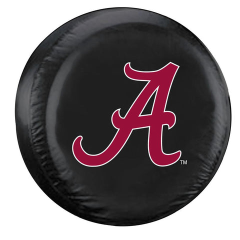 Alabama Crimson Tide NCAA Spare Tire Cover (Standard) (Black)