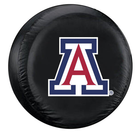 Arizona Wildcats NCAA Spare Tire Cover (Standard) (Black)