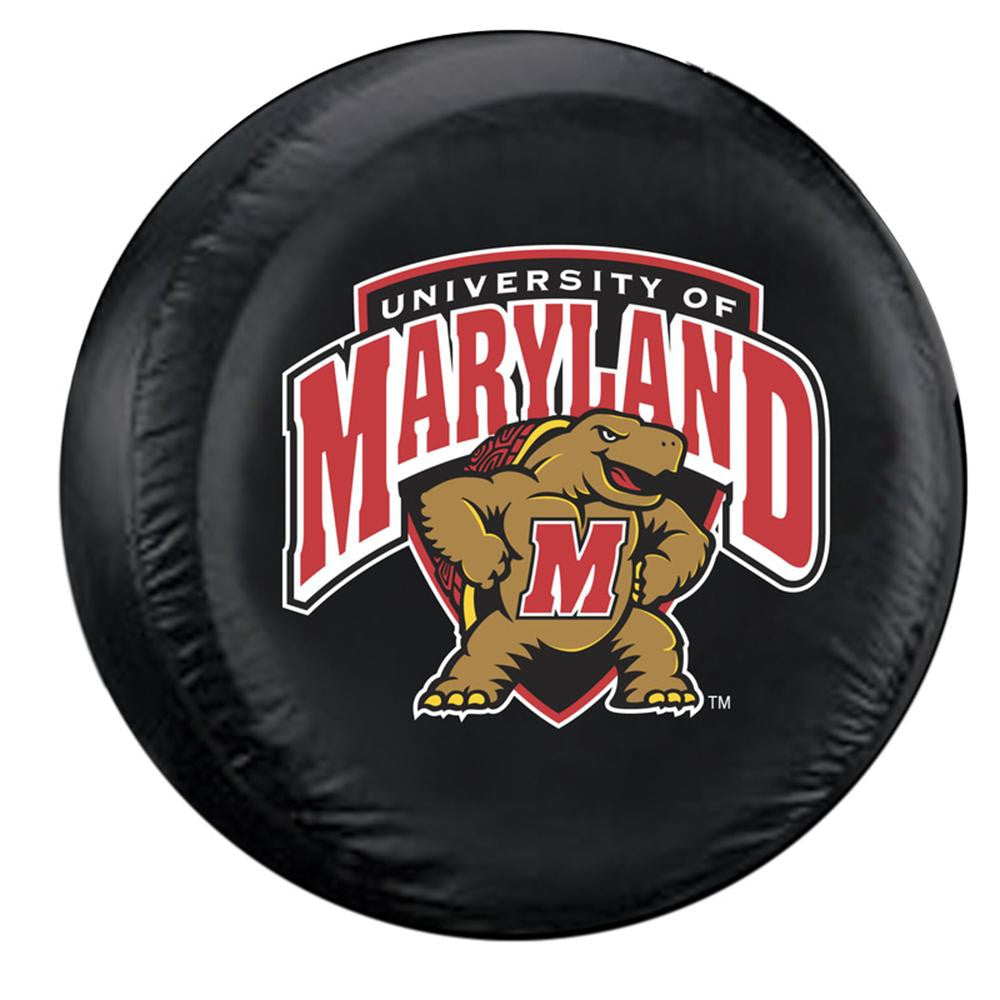 Maryland Terps NCAA Spare Tire Cover (Standard) (Black)