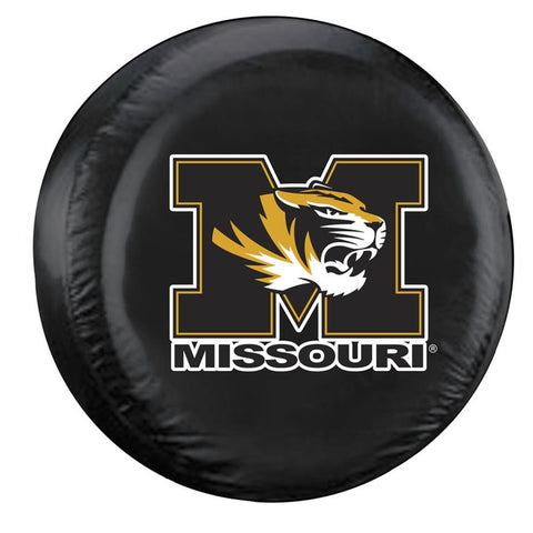 Missouri Tigers NCAA Spare Tire Cover (Standard) (Black)