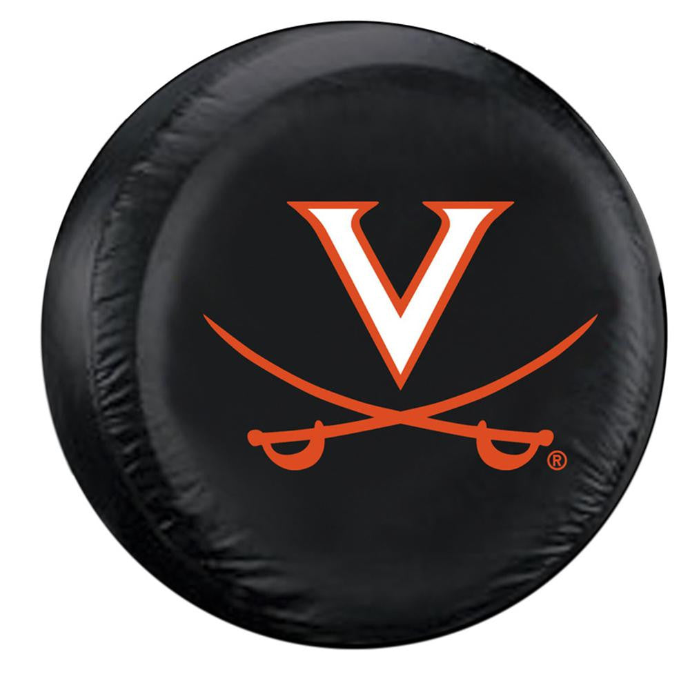 Virginia Cavaliers NCAA Spare Tire Cover (Standard) (Black)