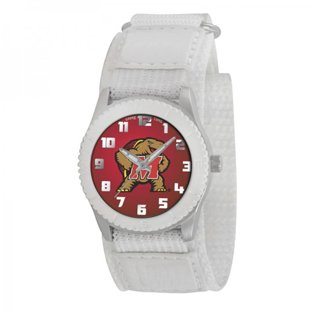 Maryland Terps NCAA Kids Rookie Series Watch (White)