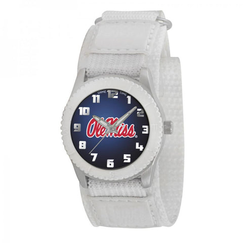 Mississippi Rebels NCAA Kids Rookie Series Watch (White)
