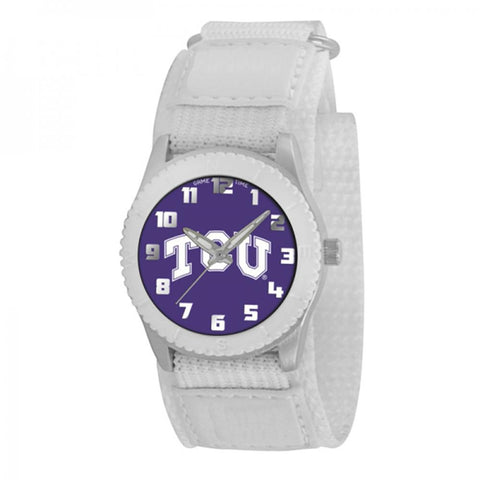 Texas Christian Horned Frogs NCAA Youth Rookie Series Watch (White)