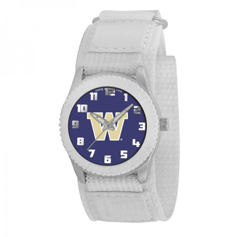 Washington Huskies NCAA Kids Rookie Series Watch (White)