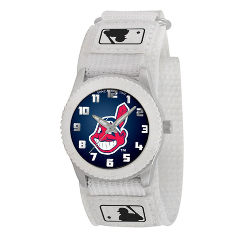 Cleveland Indians MLB Kids Rookie Series Watch (White)
