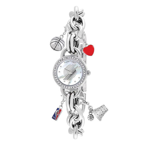 Portland Trail Blazers NBA Women's Charm Series Watch