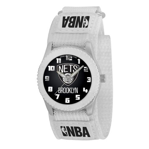 Brooklyn Nets NBA Kids Rookie Series Watch (White)