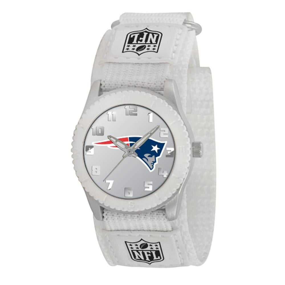 New England Patriots NFL Kids Rookie Series Watch (White)