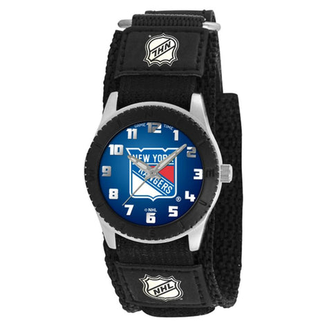 New York Rangers NHL Kids Rookie Series Watch (Black)