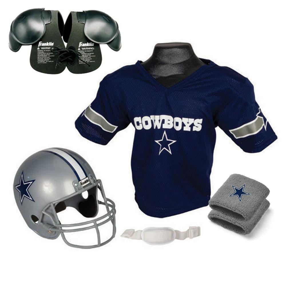 Dallas Cowboys Youth NFL Ultimate Helmet and Jersey Set