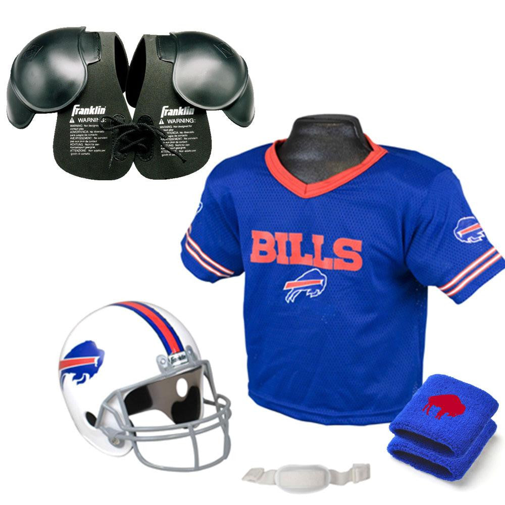 Buffalo Bills Youth NFL Ultimate Helmet and Jersey Set