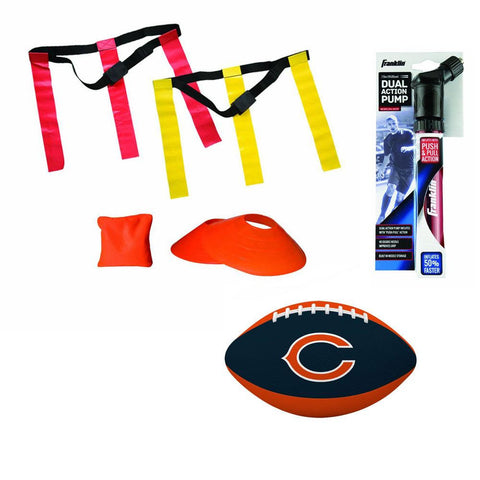 Chicago Bears NFL Youth 10 Player Flag Football Set