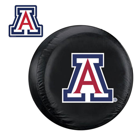 Arizona Wildcats NCAA Spare Tire Cover and Grille Logo Set (Regular)