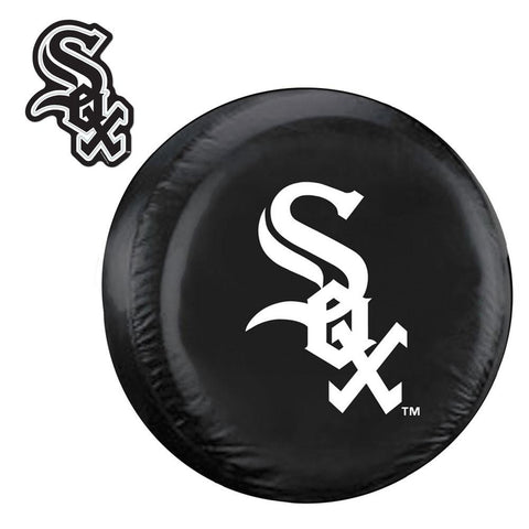 Chicago White Sox MLB Spare Tire Cover and Grille Logo Set (Regular)
