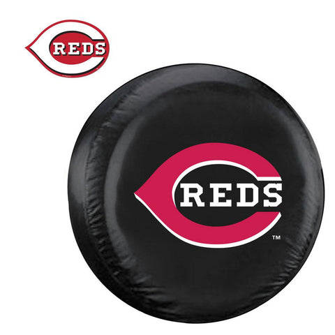 Cincinnati Reds MLB Spare Tire Cover and Grille Logo Set (Regular)