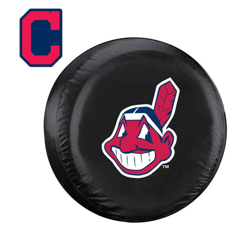 Cleveland Indians MLB Spare Tire Cover and Grille Logo Set (Regular)