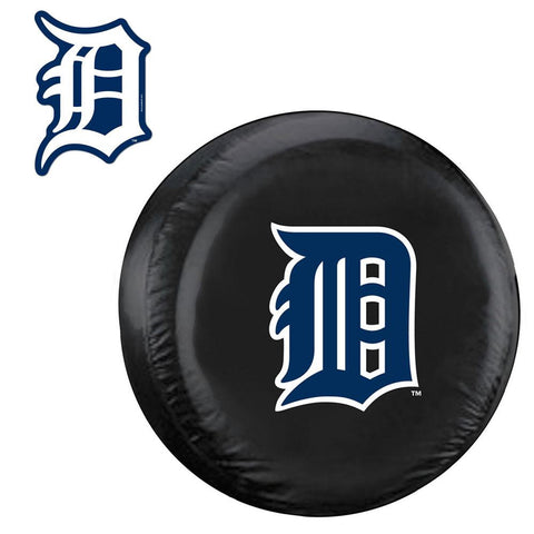 Detroit Tigers MLB Spare Tire Cover and Grille Logo Set (Regular)
