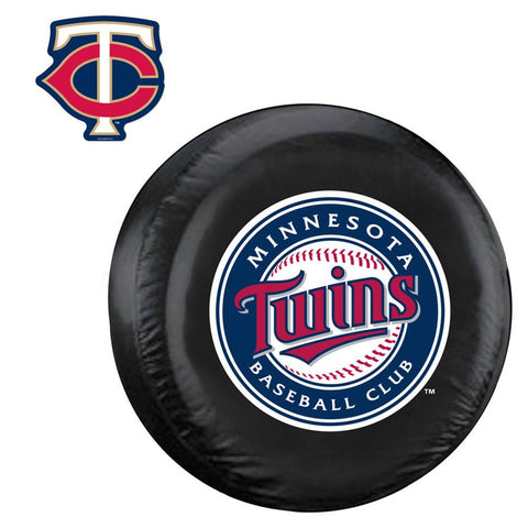 Minnesota Twins MLB Spare Tire Cover and Grille Logo Set (Regular)