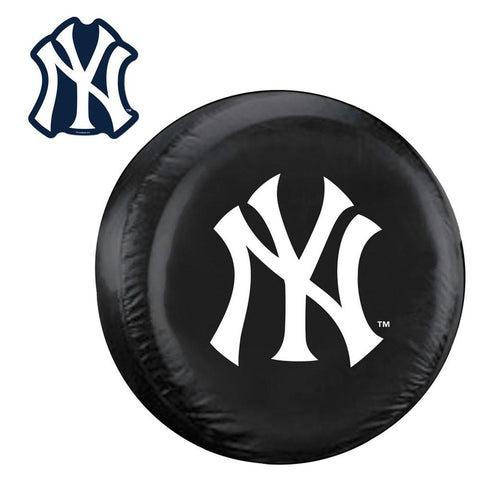 New York Yankees MLB Spare Tire Cover and Grille Logo Set (Large)