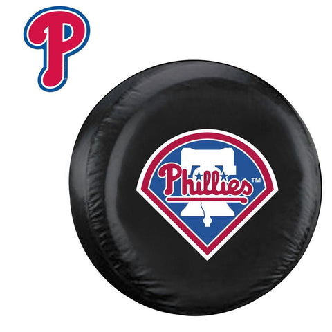 Philadelphia Phillies MLB Spare Tire Cover and Grille Logo Set (Regular)