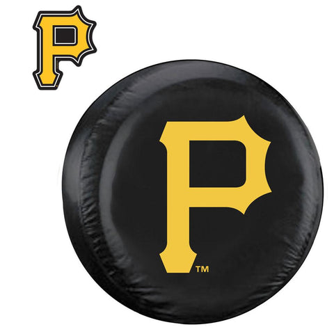 Pittsburgh Pirates MLB Spare Tire Cover and Grille Logo Set (Regular)