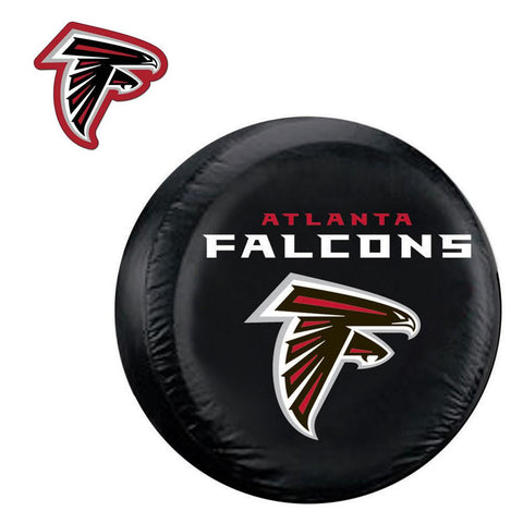 Atlanta Falcons NFL Spare Tire Cover and Grille Logo Set (Regular)