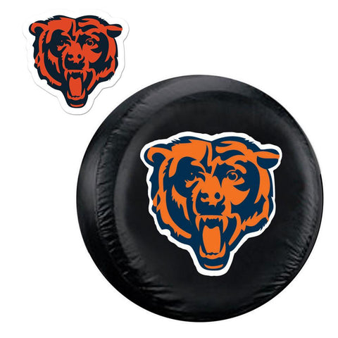 Chicago Bears NFL Spare Tire Cover and Grille Logo Set (Large)