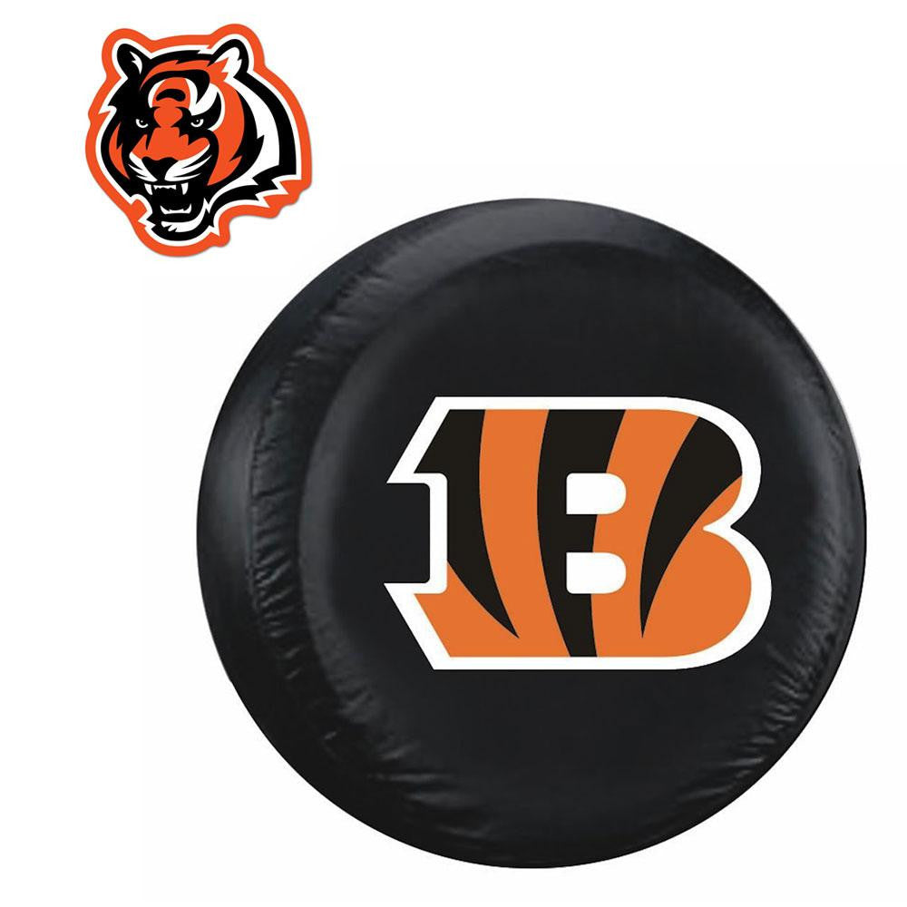 Cincinnati Bengals NFL Spare Tire Cover and Grille Logo Set (Large)
