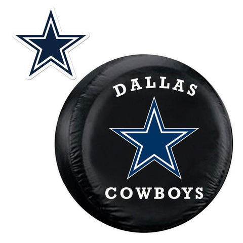 Dallas Cowboys NFL Spare Tire Cover and Grille Logo Set (Large)