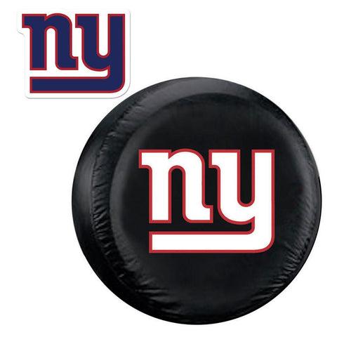 New York Giants NFL Spare Tire Cover and Grille Logo Set (Large)