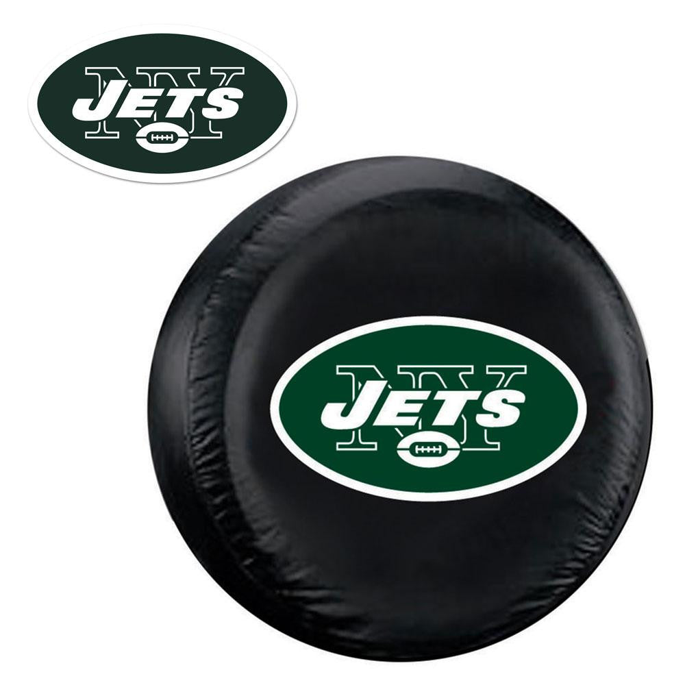 New York Jets NFL Spare Tire Cover and Grille Logo Set (Large)