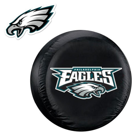 Philadelphia Eagles NFL Spare Tire Cover and Grille Logo Set (Large)
