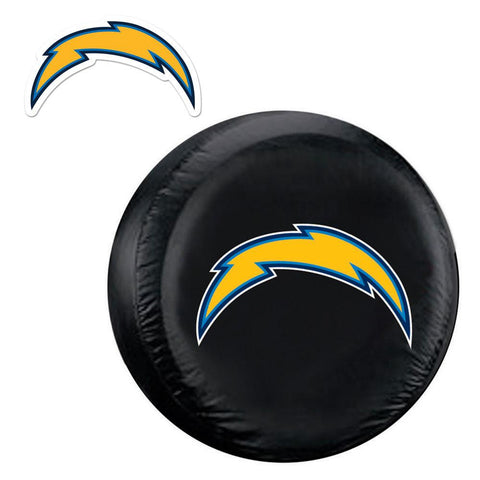 San Diego Chargers NFL Spare Tire Cover and Grille Logo Set (Large)