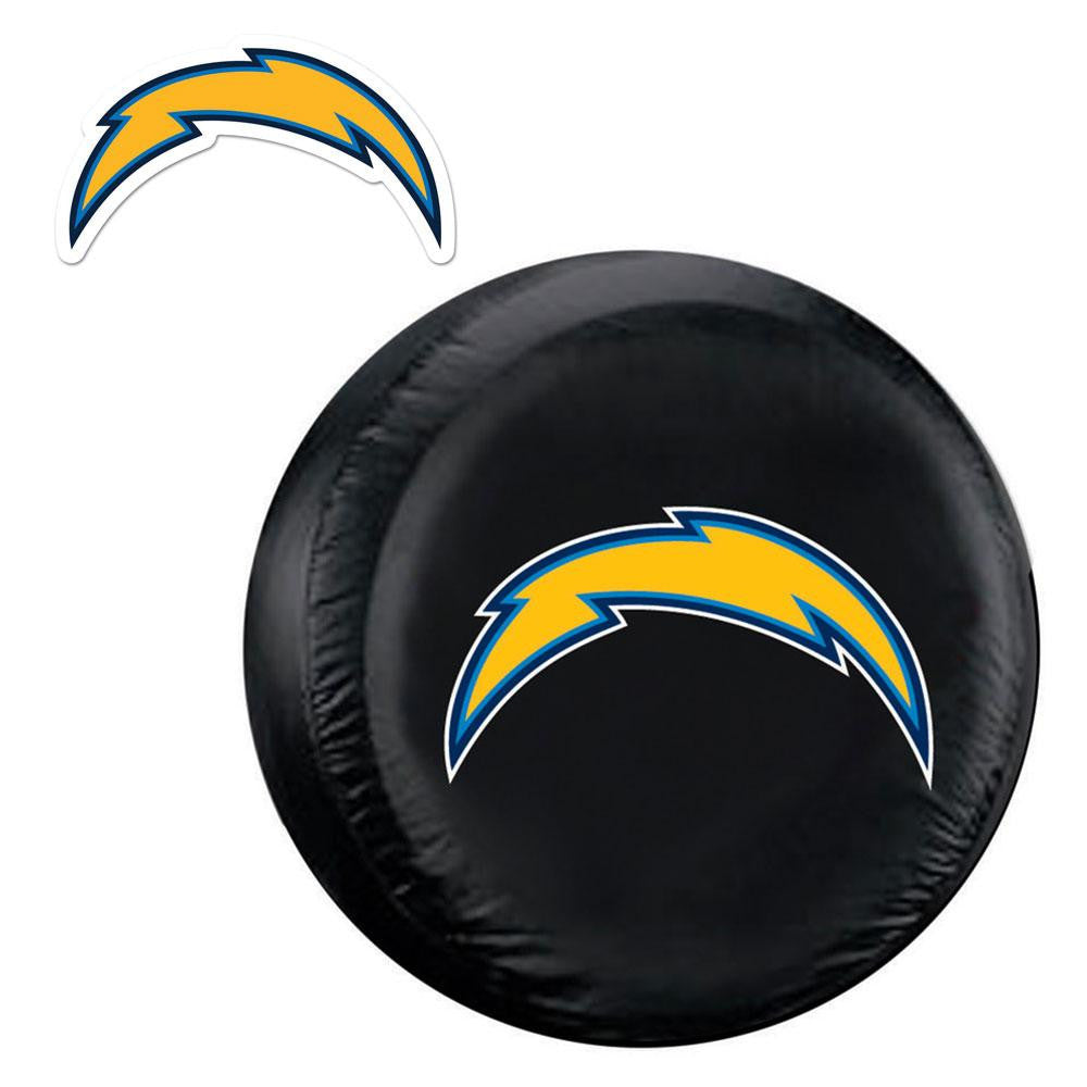 San Diego Chargers NFL Spare Tire Cover and Grille Logo Set (Regular)