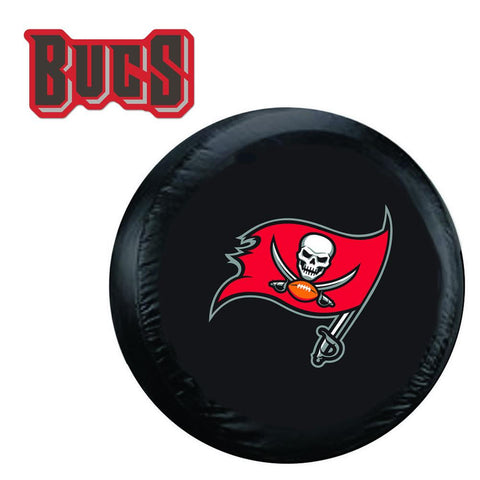 Tampa Bay Buccaneers NFL Spare Tire Cover and Grille Logo Set (Large)
