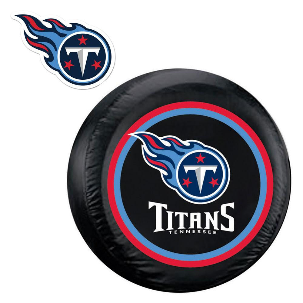 Tennessee Titans NFL Spare Tire Cover and Grille Logo Set (Regular)