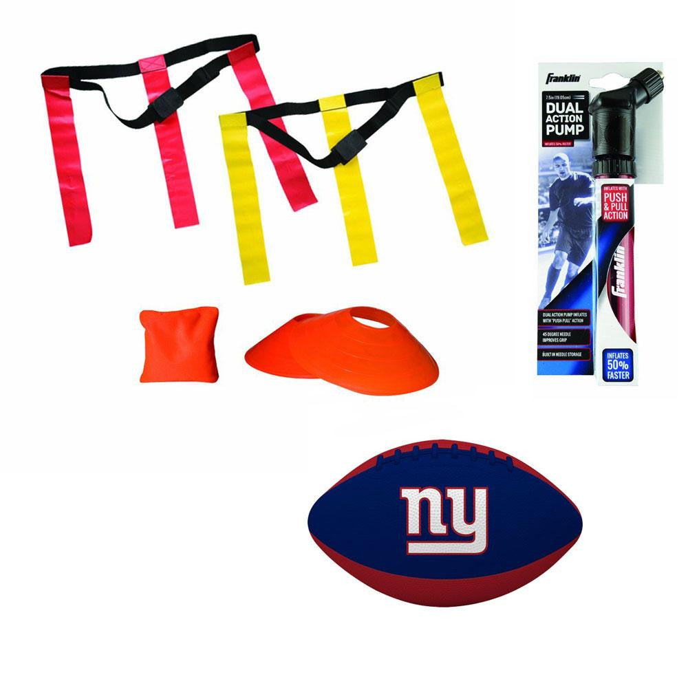 New York Giants NFL Youth 10 Player Flag Football Set