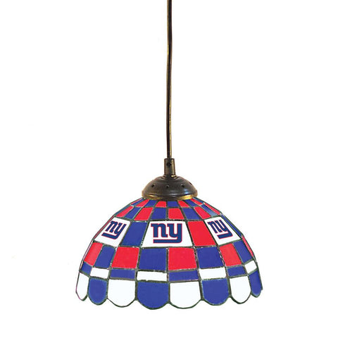 New York Giants NFL 8 Inch Pendant Light