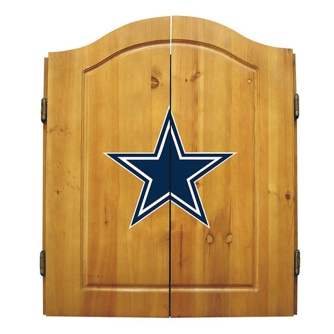 Dallas Cowboys NFL Dart Board w-Cabinet