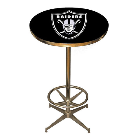 Oakland Raiders NFL Pub Table