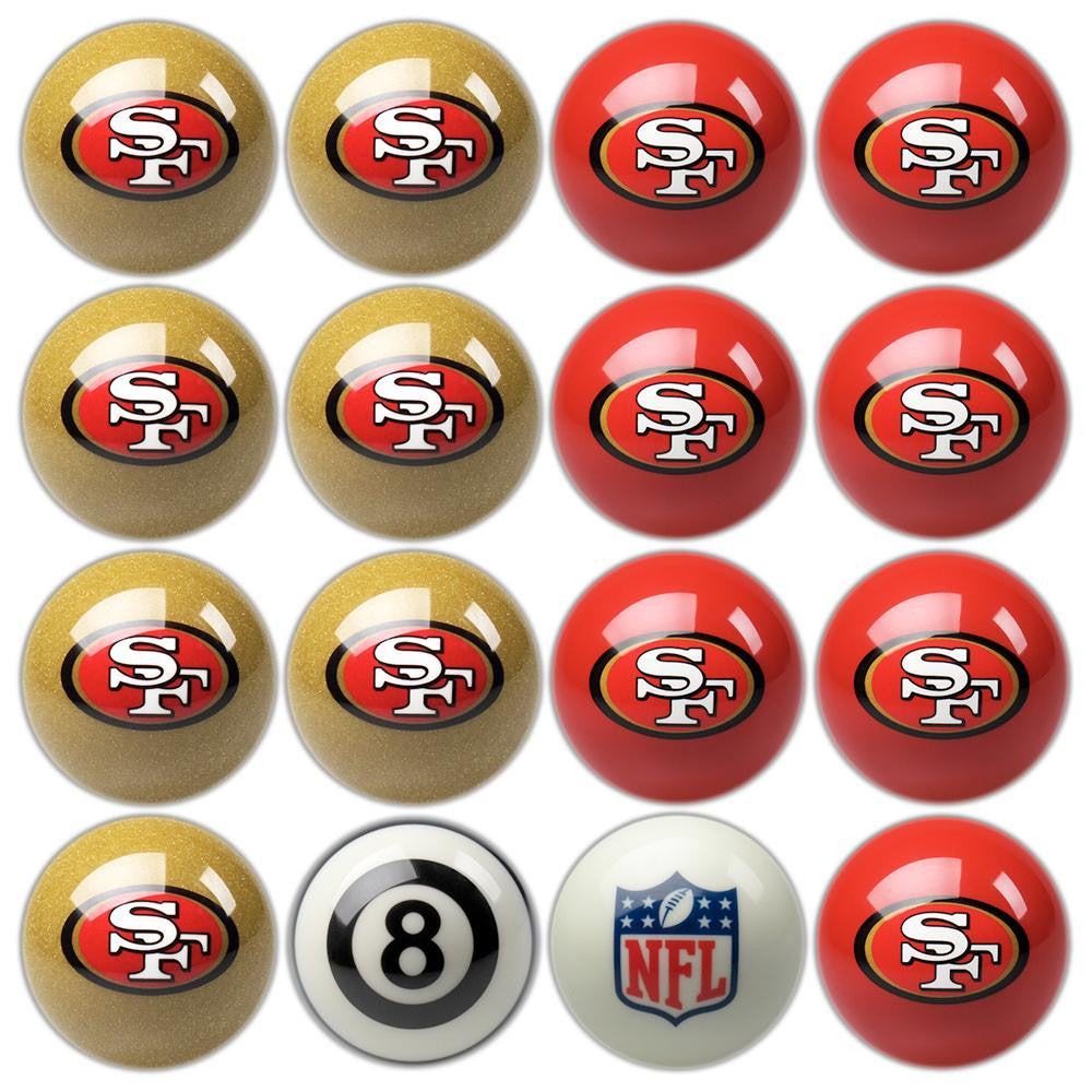 San Francisco 49ers NFL 8-Ball Billiard Set