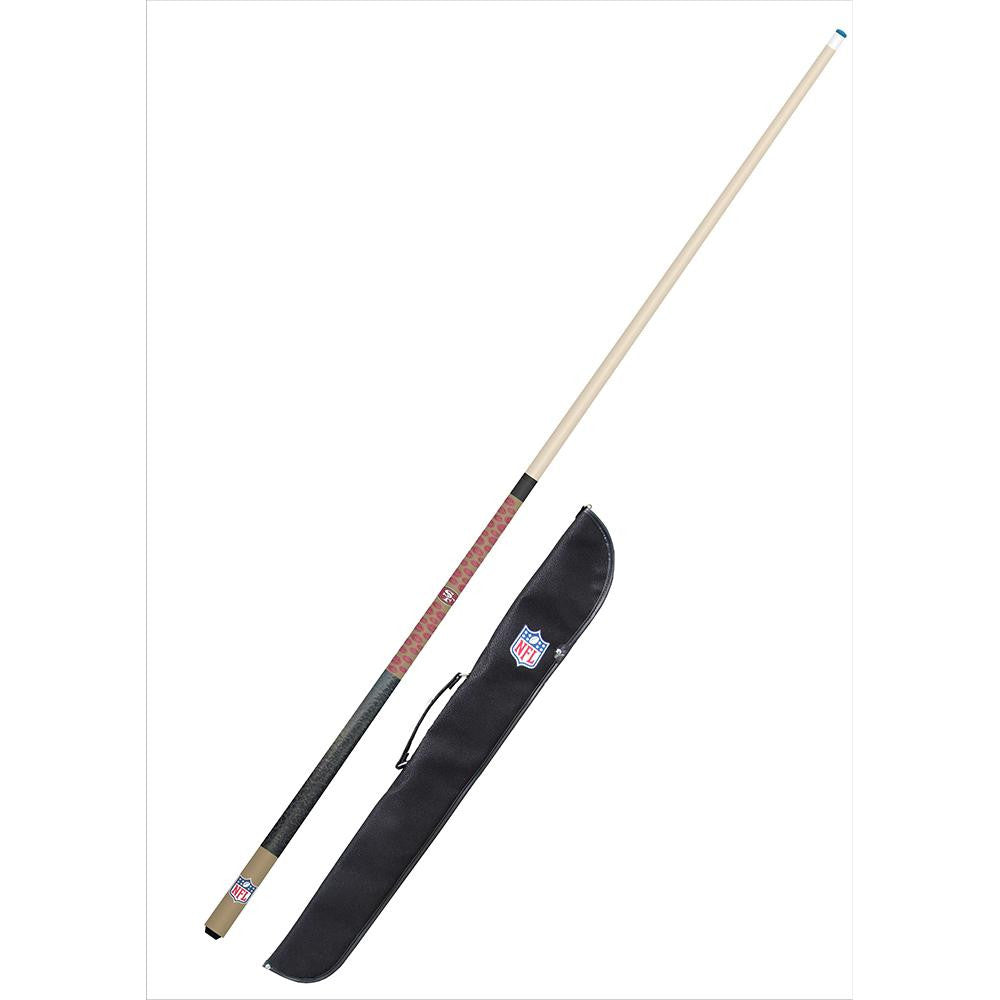 San Francisco 49ers NFL Cue and Carrying Case Set