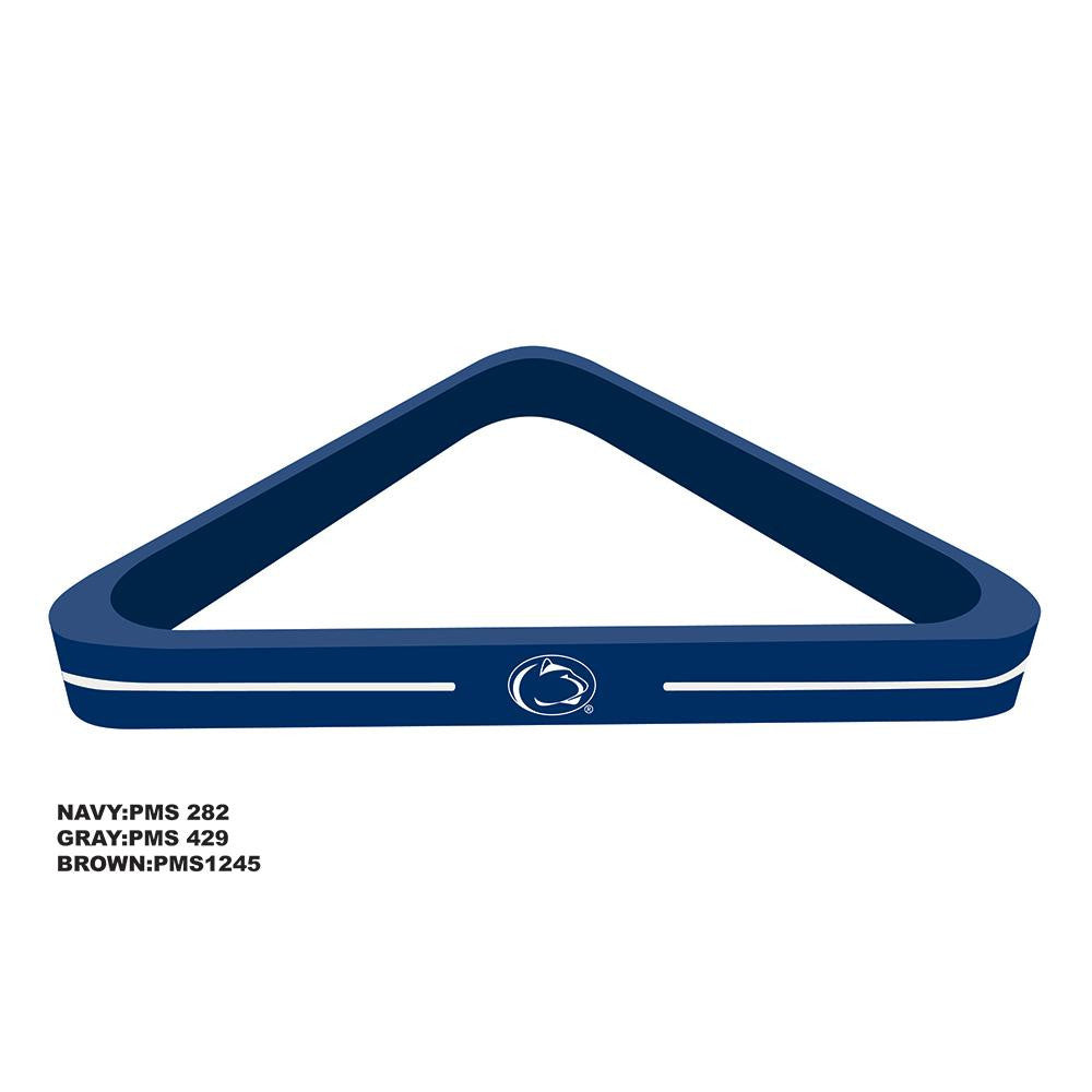 Penn State Nittany Lions NCAA Billiard Ball Triangle Rack