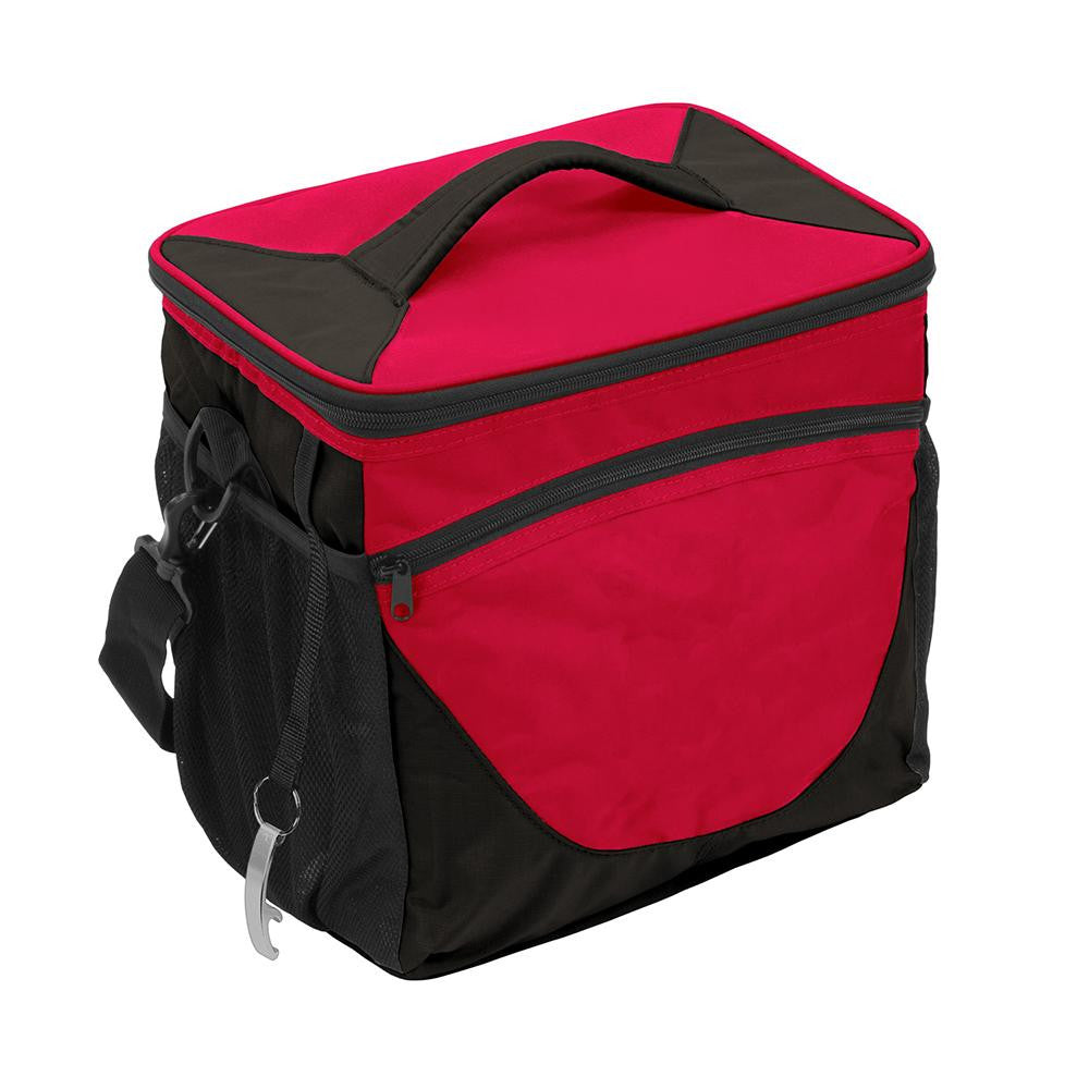 Plain Red 24 Can Cooler