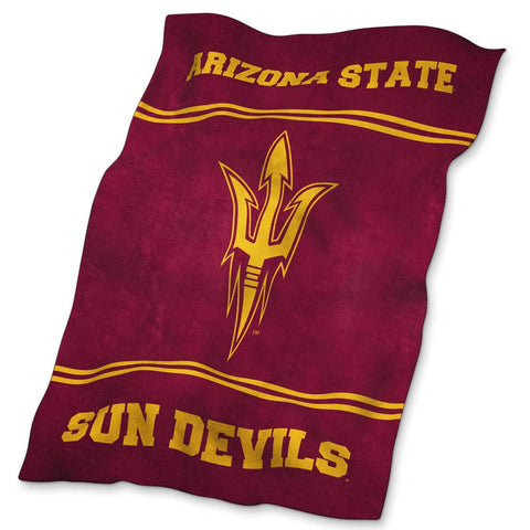 Arizona State Sun Devils NCAA UltraSoft Fleece Throw Blanket (84in x 54in)