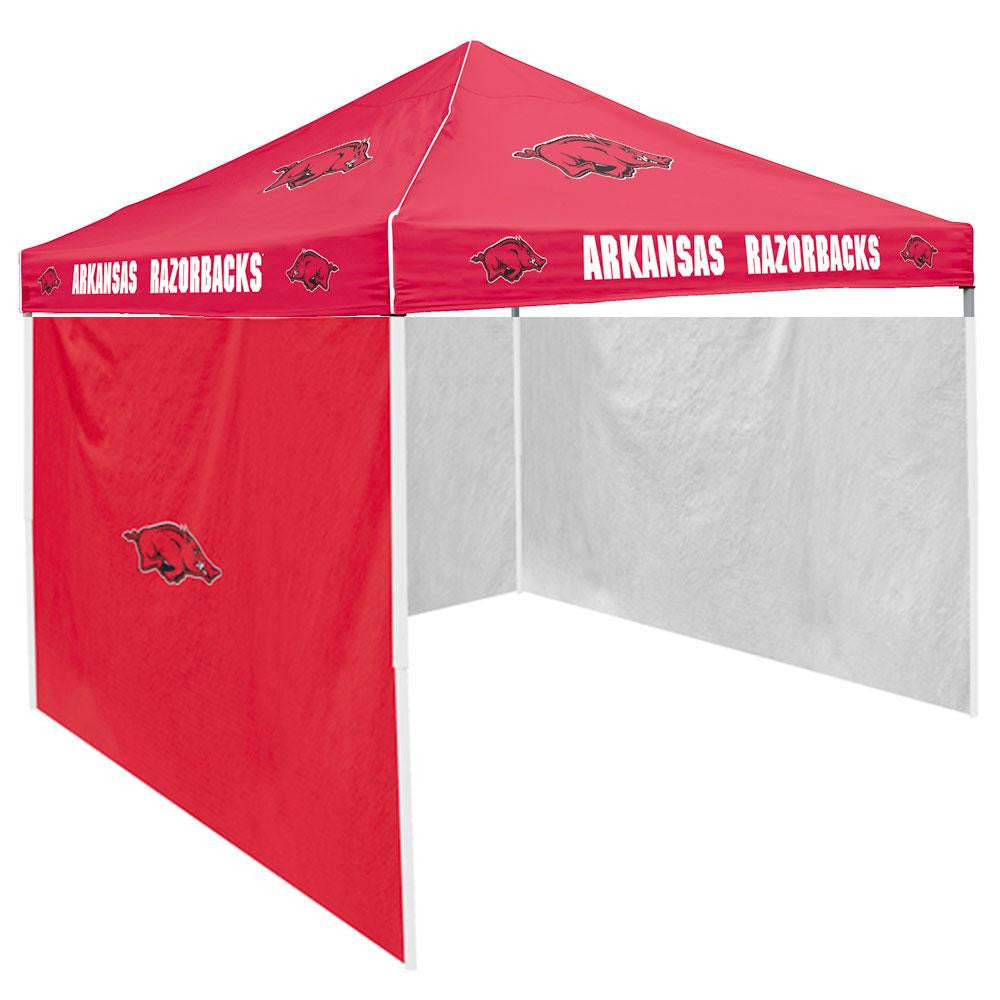 Arkansas Razorbacks NCAA Colored 9'x9' Tailgate Tent With Side Wall