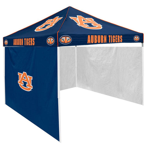 Auburn Tigers NCAA Colored 9'x9' Tailgate Tent With Side Wall