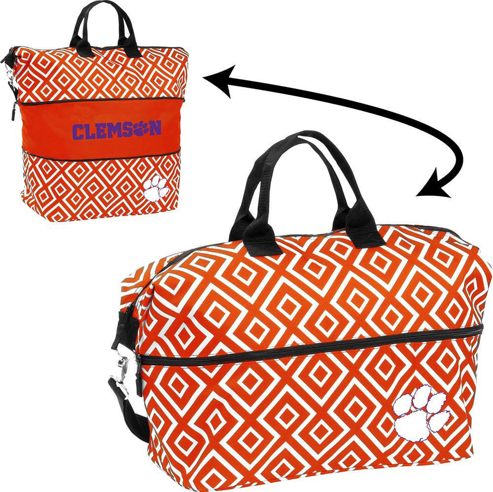 Clemson Tigers NCAA Expandable Tote