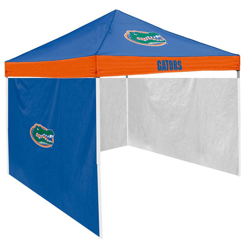 Florida Gators NCAA 9' x 9' Economy 2 Logo Pop-Up Canopy Tailgate Tent With Side Wall